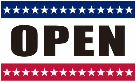 Open Stars 3'X5' Flag ROUGH TEX® 100D