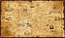 Pirate Map 3'X5' Flag ROUGH TEX® 100D