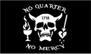 No Quarter No Mercy 1718 3'X5' Flag ROUGH TEX® 100D