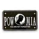 POW MIA Motorcyle License Plates 4x6 Inches Aluminum