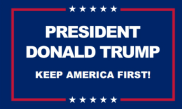 President Donald Trump Keep America First 2'x3' Flag ROUGH TEX® 100D