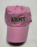 ARMY Green & Pink Embroidered Cap