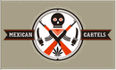 Mexican Cartels 3'X5' Flag ROUGH TEX® 100D