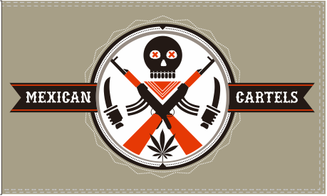 Mexican Cartels 3 X5 Flag ROUGH TEX 100D mexican-cartels-3-x5-flag-rough-tex-100d