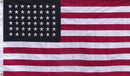 USA 48 Stars 3'x5' Embroidered Flag ROUGH TEX® Cotton