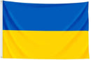 Ukraine Flags 100% 3x5 Feet 150D Nylon Brass Grommets Quality