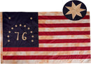 Bennington Tea Stained 3'x5' Embroidered Flag ROUGH TEX® 420D
