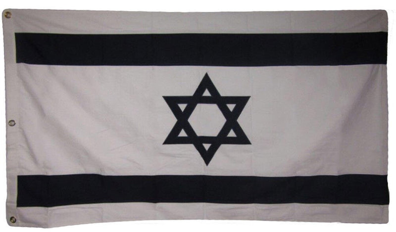 Israel 3'x5' Flag ROUGH TEX® Cotton