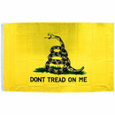 Three Pack Gadsden 3x5 Flags Don't Tread on Me Brass Grommets