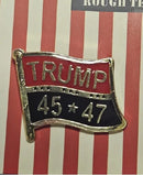 Trump Pin Collection 12 Pack Mixed Designs Random Selection One Dozen