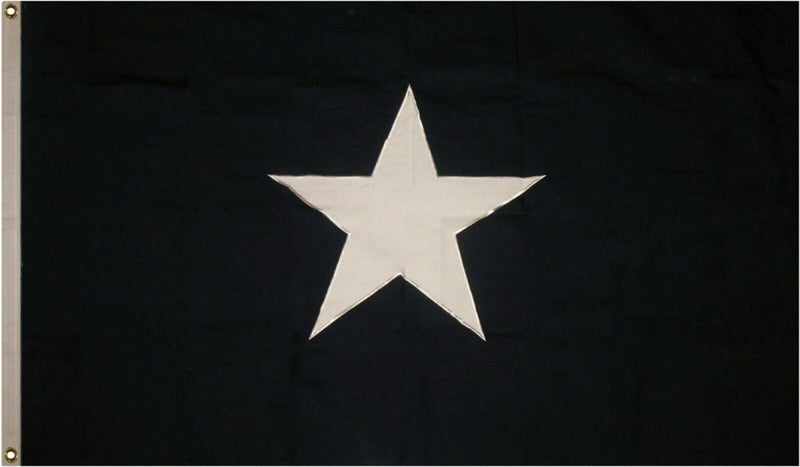 Bonnie Blue 5'x9.5' Embroidered Flag ROUGH TEX® Cotton