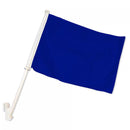 Royal Blue 12"x18" Car Flag ROUGH TEX® Knit Double Sided