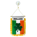 Ireland Shamrock Flag Mini Banner