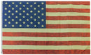 USA Tea Stained Vintage 3'x5' Flag Rough Tex ® 100D