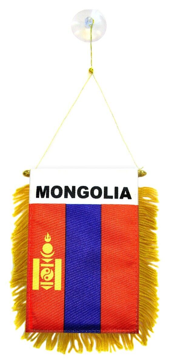 Mongolia Flag Mini Banner