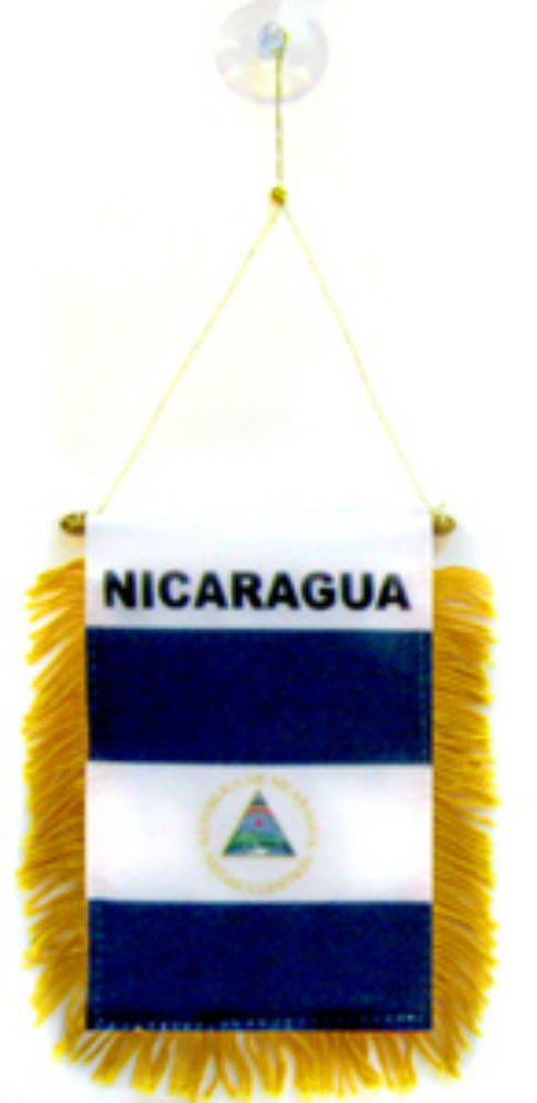 Nicaragua Flag Mini Banner