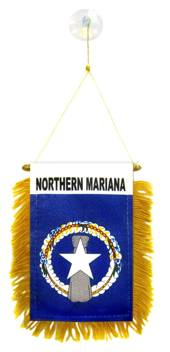 Northern Mariana Flag Mini Banner