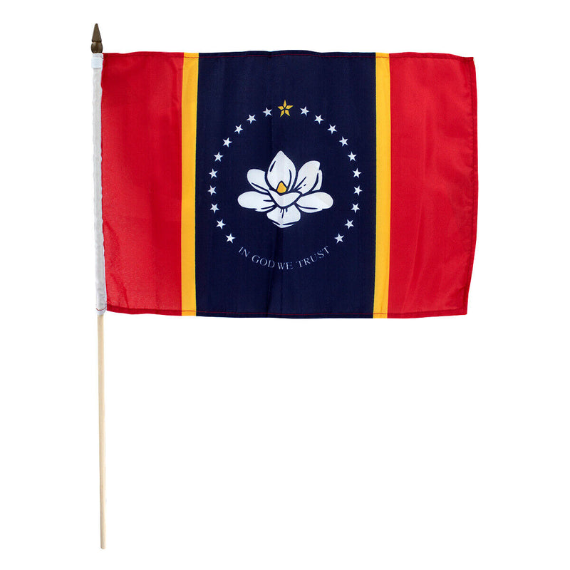 Mississippi Magnolia 12"x18" ROUGH TEX® Stick Flags