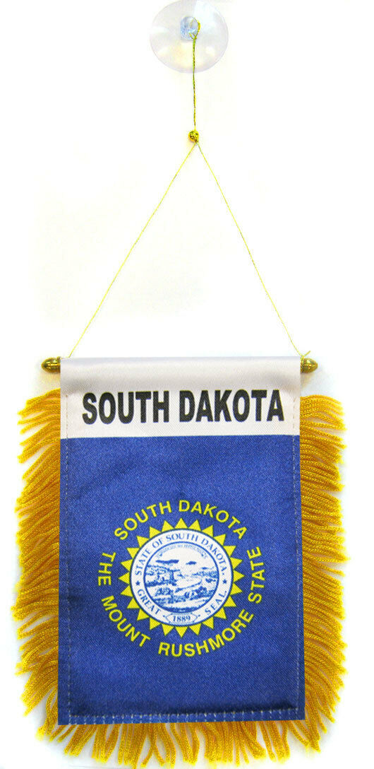 South Dakota Flag Mini Banner