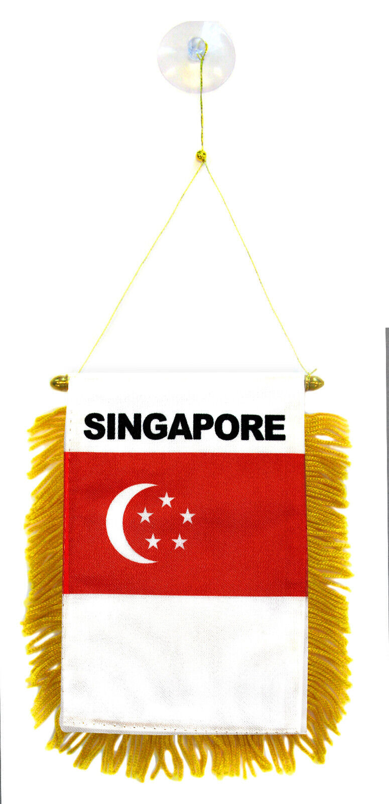 Singapore Flag Mini Banner