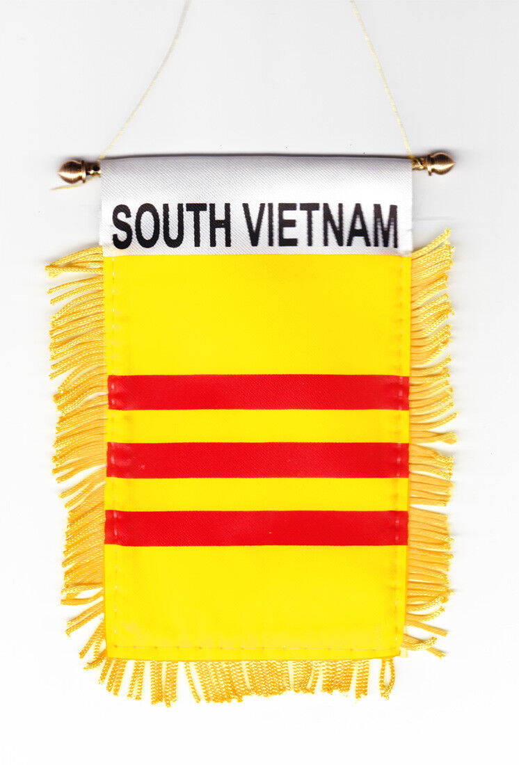 South Vietnam Flag Mini Banner