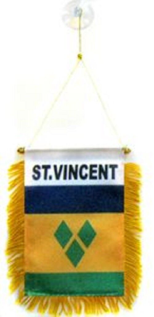 Saint Vincent Flag Mini Banner