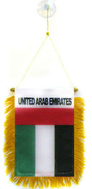 United Arab Emirates Flag Mini Banner
