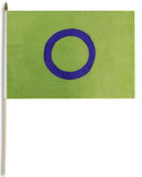 Intersex Pride 12"x18" Stick Flags Parade Rainbow Inclusive
