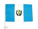 Guatemala 12"x18" Car Flag ROUGH TEX® Knit Double Sided