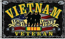 Vietnam Veteran 1961 1975 3'X5' Flag ROUGH TEX® 68D