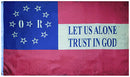 6TH Louisiana Let Us Alone Trust In God 3'X5' 100D American Historic Flag