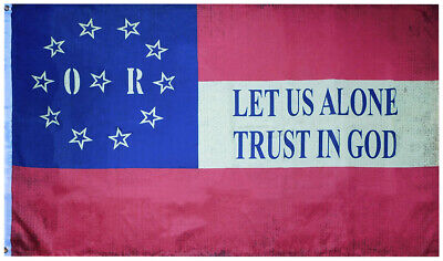 6TH Louisiana Let Us Alone Trust In God 3'X5' 100D American Historic Flag