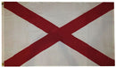 Alabama 4'x6' Embroidered Flag ROUGH TEX® Cotton