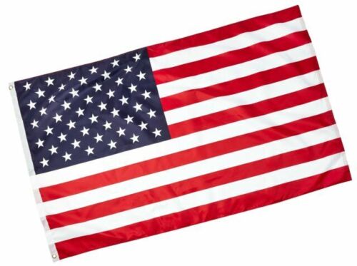 USA Embroidered Flags 3x5ft Case Clearance Deals American Flag