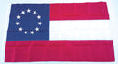 Stars & Bars 11 Stars 1861 2'x3' Flag 1st National ROUGH TEX® 100d