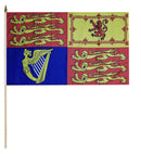 United Kingdom Royal UK Standard 12"x18" British Stick Flag Rough Tex ® 100D