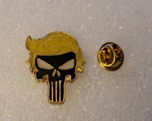 Trump Pin Collection 12 Pack Mixed Designs Random Selection One Dozen