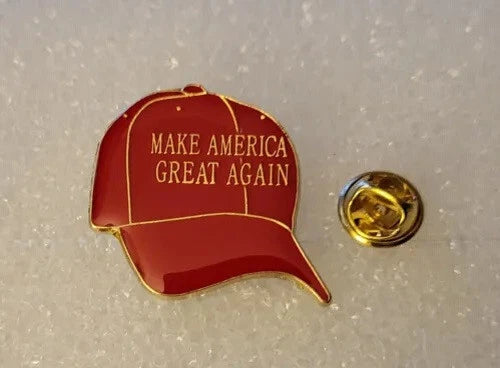 Trump Pin Collection 12 Pack Mixed Designs Random Selection One Dozen