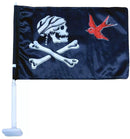 Jack Sparrow 12"x18" Car Flag Flag ROUGH TEX® Double Sided