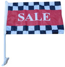 Sale Checkers 12"x18" Car Flag ROUGH TEX® Knit Double Sided