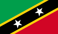 Saint Kitts & Nevis 3'X5' Flag ROUGH TEX® 68D