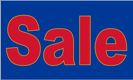 Sale Blue 3'X5' Flag ROUGH TEX® 100D