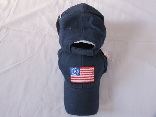 Betsy Ross 76 Navy Embroidered Cap
