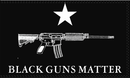 Black Rifles Matter 3'X5' Flag ROUGH TEX® 100D