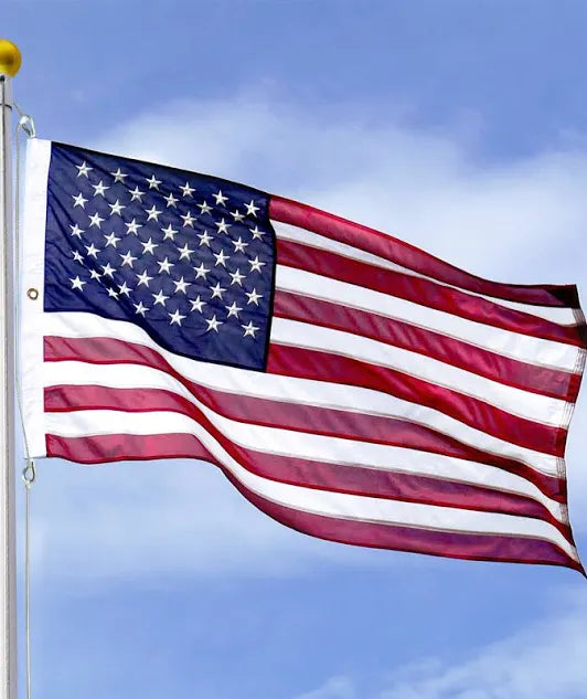 American 20x38 Feet USA 600D 2ply polyester Rough Tex Flags