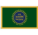 US Border Patrol Flags Desk Pennant Indoor Outdoor