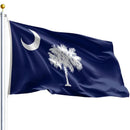 SC 3' x 5' 2-Ply Spun Polyester Outdoor Flag South Carolina State Contract