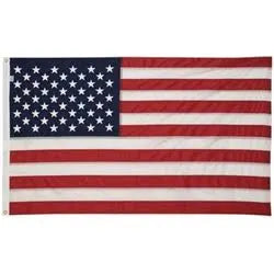 American Flags 4x6 Feet Made In USA Embroidered Stars Sewn Stripes Brass Grommets