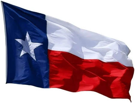 Texas 5'x8' Embroidered Flag ROUGH TEX® 600D 2Ply Poly Heavy Duty