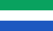 Sierra Leone 3'X5' Flag ROUGH TEX® 68D